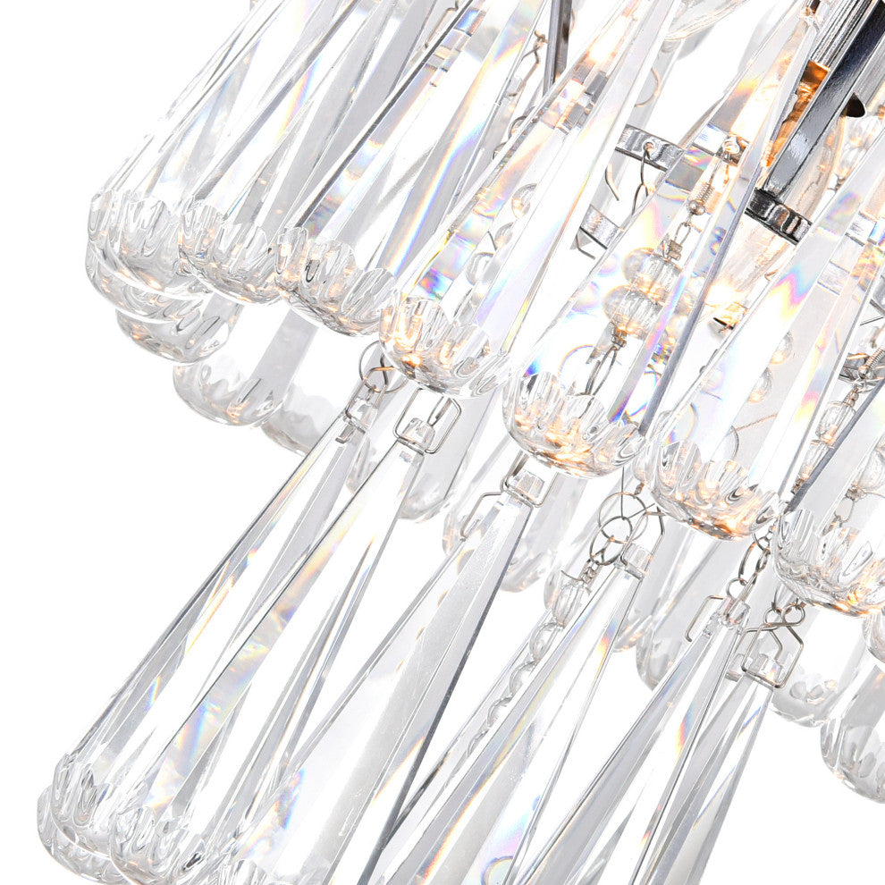 Vast 3 Light Chandelier With Chrome Finish