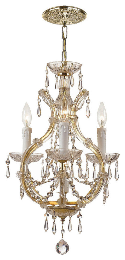 Crystorama Maria Theresa 4-Light Mini Chandelier