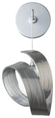 Riza Low Voltage Sconce Sterling Opal Glass