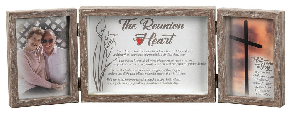 Reunion Heart, 3 Frame, Tabletop Photo Frame