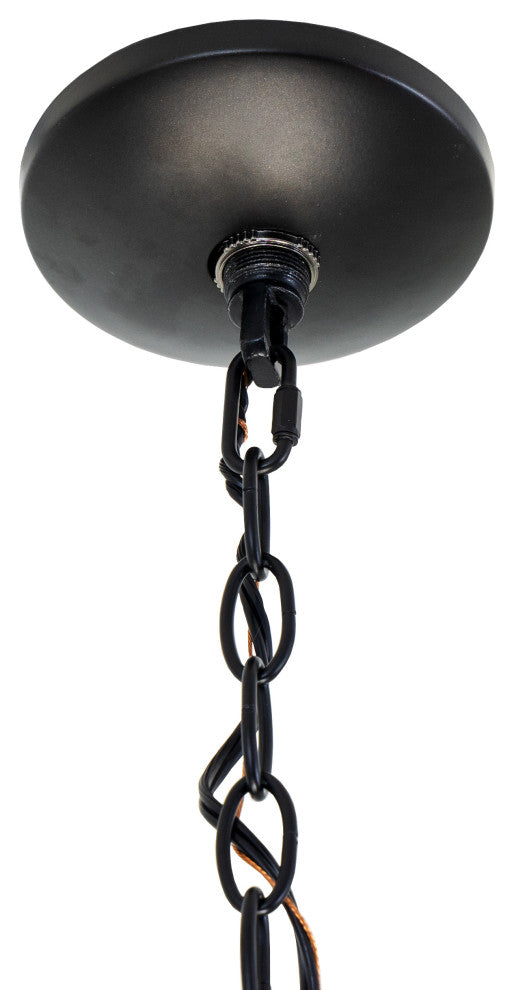 Modern Classic 9-Light Chandelier, Oil Rubbed Bronze