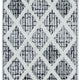 105 X 156 Charcoal Polyester Rug