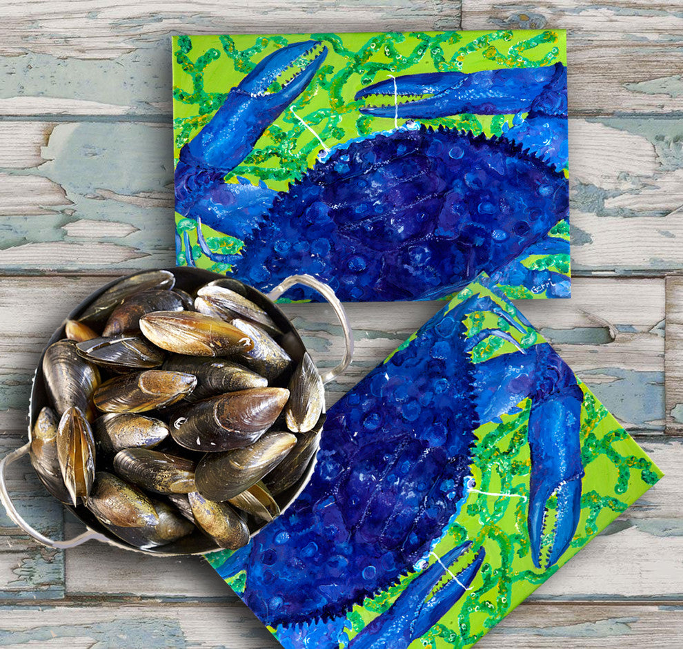 Blue Crab Placemats, Set of 4
