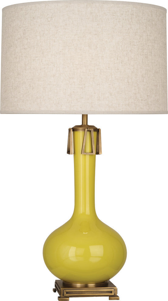 Athena Table Lamp, Citron