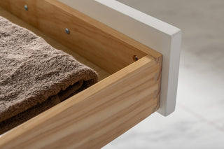 Milano Transitional White 60" Single Sink Vanity