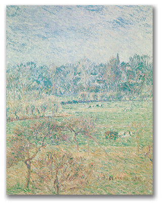 'Autumn Morning' Canvas Art by Camille Pissaro