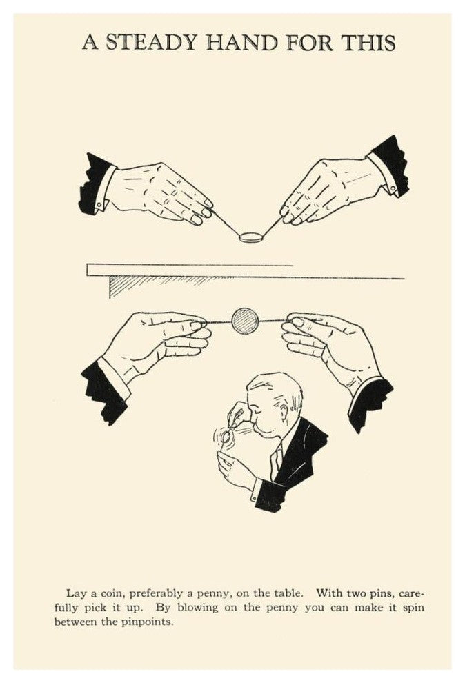 "A Steady Hand for This" Digital Paper Print by Retromagic, 31"x46"