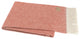 Italian Herringbone Throw, Spicy Orange
