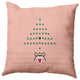 Hearty Holidays Decorative Throw Pillow, Peach, 18"x18"