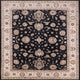 Ahgly Company Indoor Square Mid-Century Modern Area Rugs, 8' Square