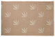 Feather Pattern Spring Chenille Rug, Brown, 2'x3'