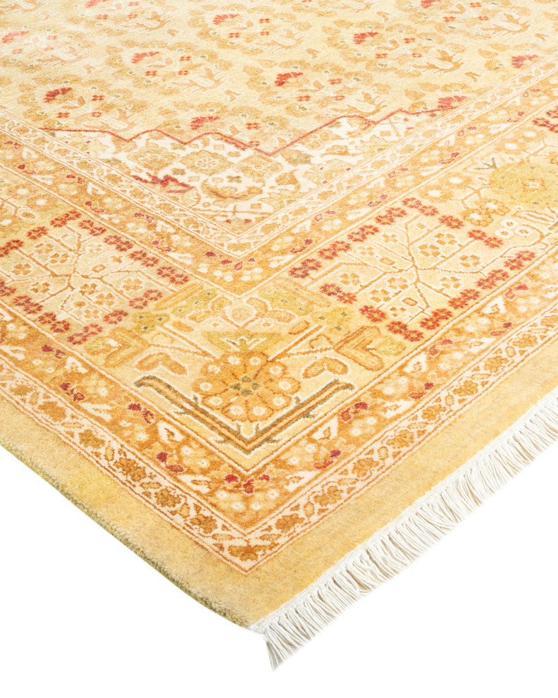 MOGUL, Hand Knotted Area Rug 9' 4" X 6' 0"