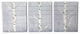 Three Piece Birch Tree Wood Plank Wall Art Set