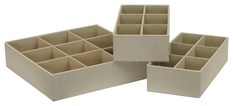 3 Piece Drawer Organizers Starter Set