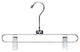 Metal Pant or Skirt Hanger, No Loop, Set of 25