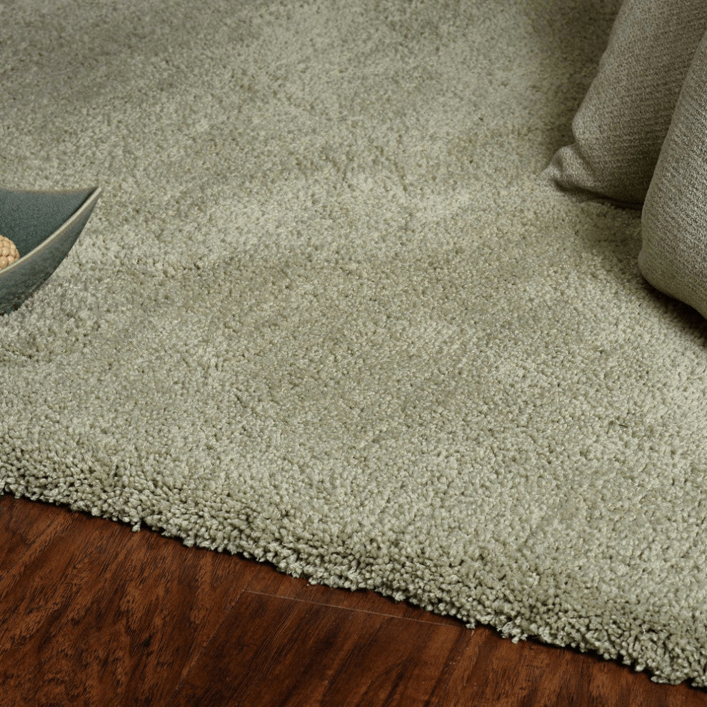 8' X 10'  Polyester Sage Area Rug