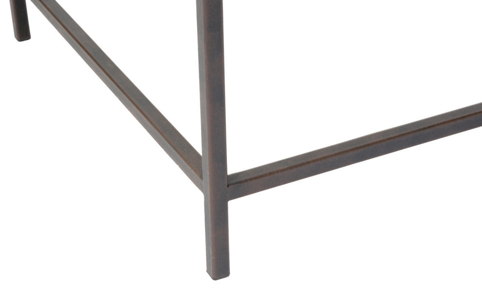 Side Tables with Visible Storage Drawers, Set of 2