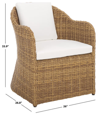 Safavieh Couture Melbourne Wicker Dining Chair