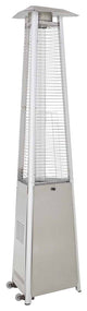 Az Patio Heaters Commercial Glass Tube Patio Heater, Stainless Steel