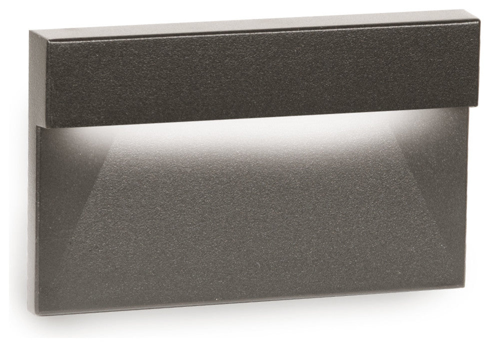 LED Horizontal Ledge Step and Wall Light, Bronze