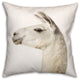 Fluffy Llama 18"x18" Spun Poly Pillow