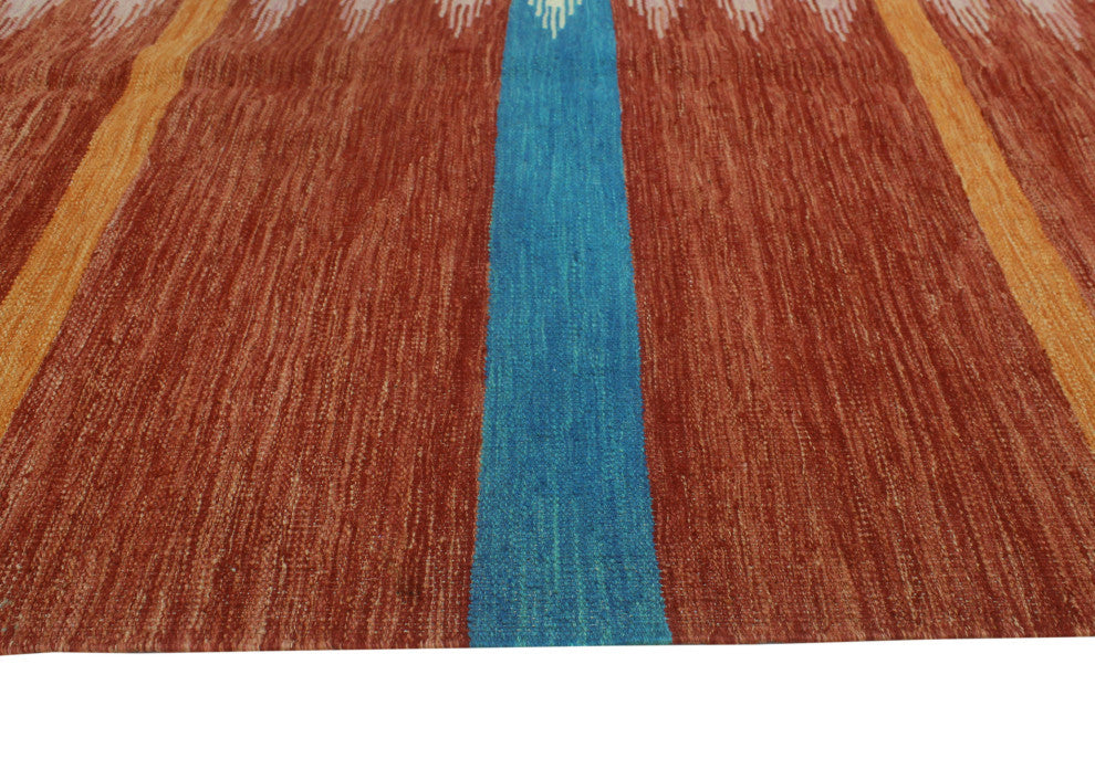 Winchester Kilim Northcly Rust/Pink Rug, 8'3x9'9