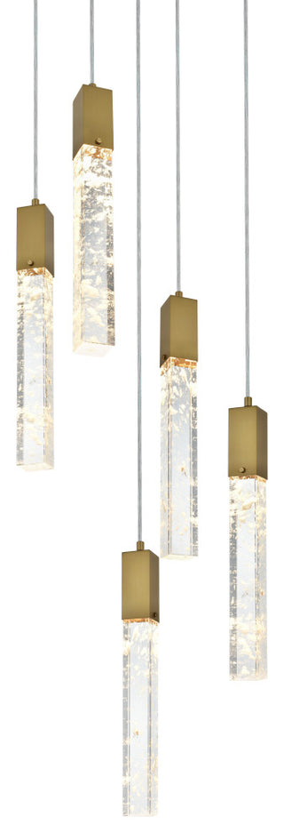 Home Living 16" Pendant, Satin Gold