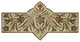 Dianthus Pull Antique Brass, Antique Brass (Enameled)