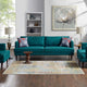 Multicolored Solimar Distressed Southwestern Aztec 5x8 Area Rug