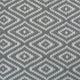 DII Gray Diamond Outdoor Rug