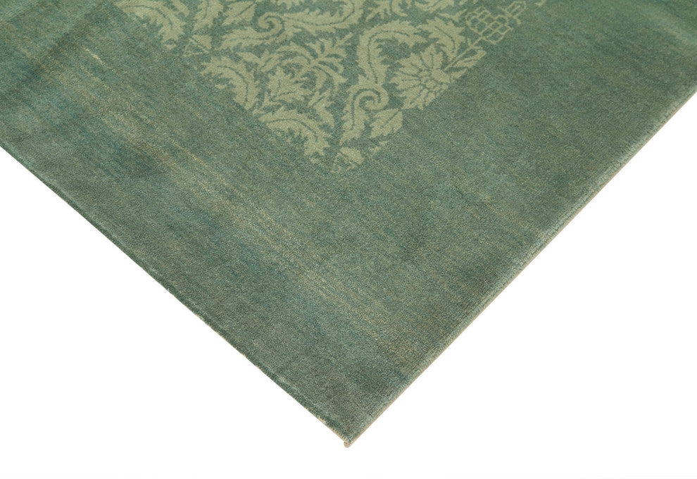 Rug N Carpet - Hand-Knotted Oriental 8' 6" x 11' 10" Wool Oushak Area Rug