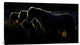 "Triplets" Stretched Canvas Giclee by Michel Romaggi, 36x21"