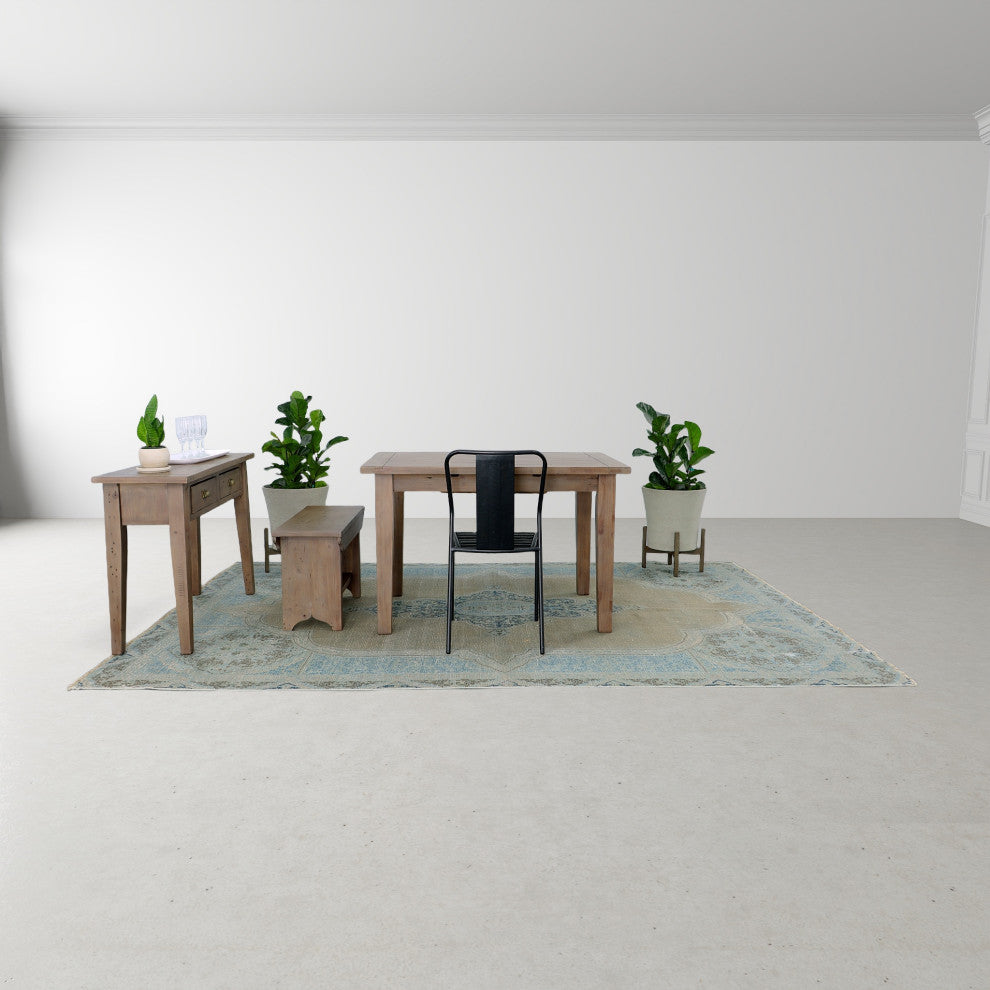 Irish Coast Small Extension Dining Table, Light Brown
