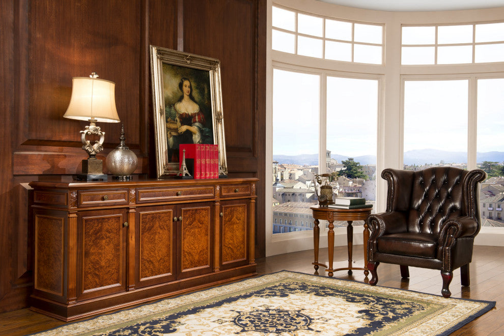Genoa 82.68" Executive Desk, 0807 Option