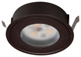 LED Button-Light Retrofit Housing, Dark Bronze
