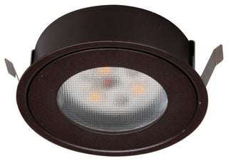LED Button-Light Retrofit Housing, Dark Bronze