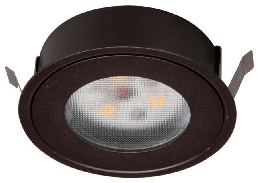LED Button-Light Retrofit Housing, Dark Bronze