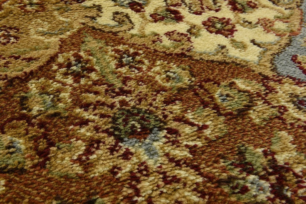 Unique Loom Cream Athens Voyage 2'' 2 x 6'' 0 Runner Rug
