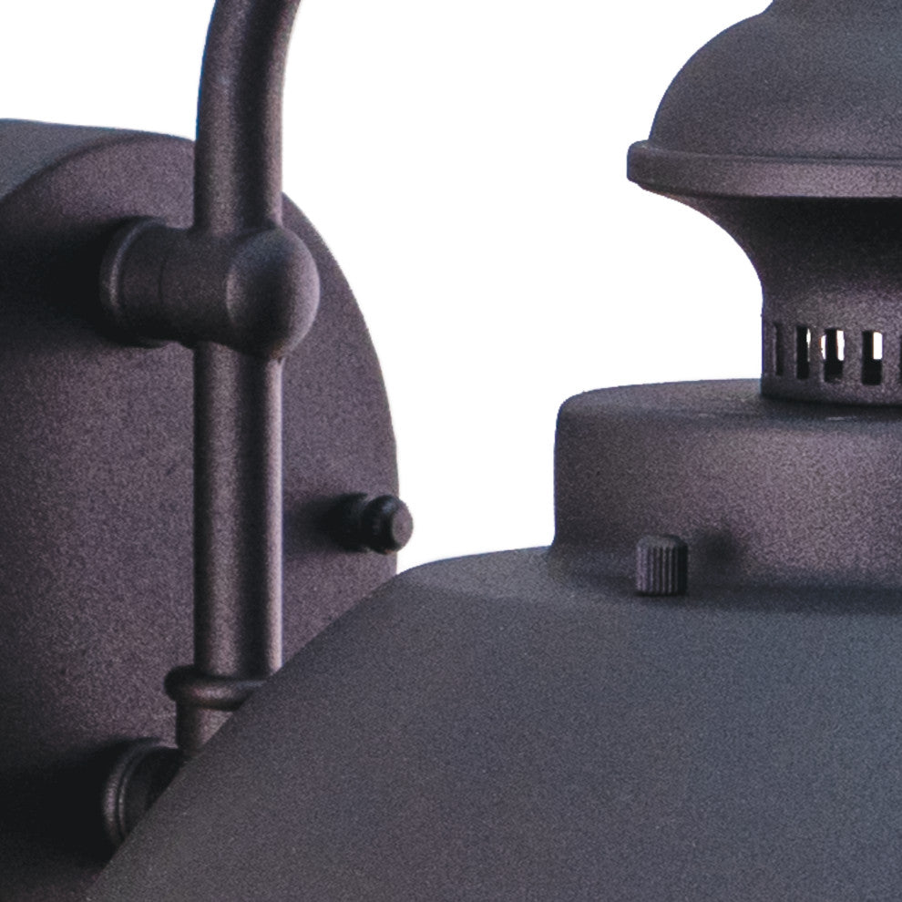 Harwich 10" Outdoor Wall Light Textured Black