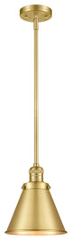 Appalachian 1 Light Mini Pendant, Satin Gold, Satin Gold