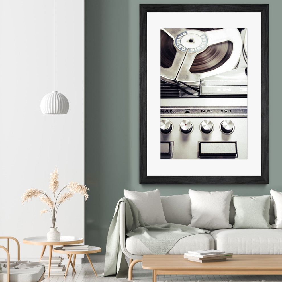 "Record" Matted and Framed, 52"x36"