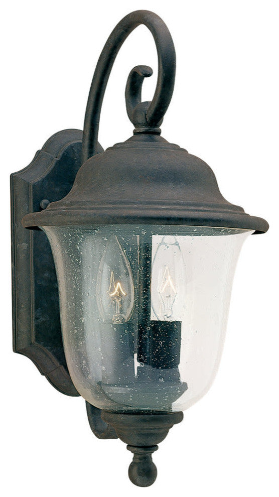 Generation Lighting 8459 Trafalgar 2 Light 15" Tall Outdoor Wall - Oxidized