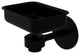 Satellite Orbit One Wall Mount Soap Dish, Matte Black