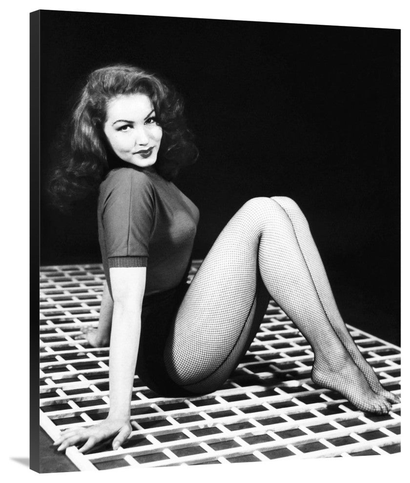 "Julie Newmar" Stretched Canvas Giclee by Hollywood Photo Archive, 33x40"