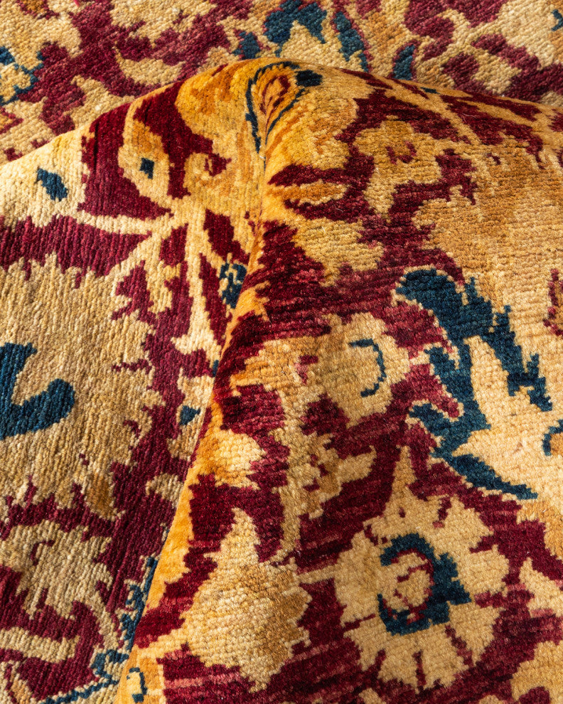 MOGUL, Hand Knotted Area Rug 9' 0" X 6' 2"