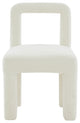 Hazel Boucle Dining Chair, Cream
