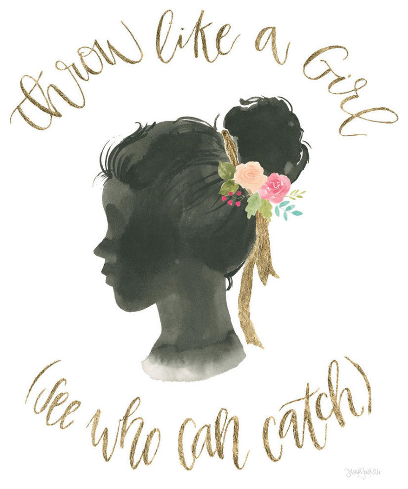 "Girl Power VIII" Digital Paper Print by Jenaya Jackson, 24"x30"