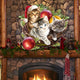 Christmas Kittens Wall and Door Hanger by Dona Gelsinger