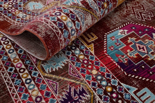 Noori Rug Latif Jodie Burgundy/Blue Rug