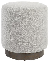 Uttermost Avila Light Gray Ottoman